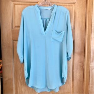 Nordstrom Perfect Roll Tab Sleeve Tunic